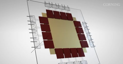 Integrated Electro-Optical Glass Substrate for CPO Process