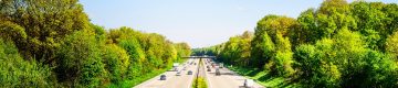 Cars on German Autobahn