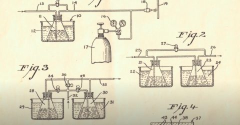 scientific diagram with measurements